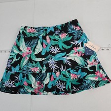 NWT Tommy Bahama Golf Women’s Tropical Floral Skort Multicolor Quick Dry UPF 50