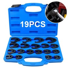 Crows Foot Wrench Set 12 And 38 Drive Flare Nut Crowfoot Wrench Set Metric Crows Foot Wrench Set 12 And 38 Drive Flare Nut Crowfoot Wrench Set Metric
