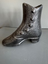 COOL! Vintage Cast Iron Child&rsquo;s Mannequin Boot 8" x 6" Heavy 1900s?