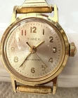 Vintage Timex Stretch Gold and Silver Band. Base Bezel Metal Watch