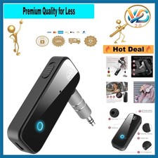 Bluetooth Transmitter Receiver 2-in-1 Wireless Aux Adapter for Car, TV, Speakers