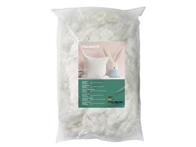 1kg Bastelwatte Füllwatte Kissenfüllung Füllmaterial Bastelmaterial 9,99EUR/kg