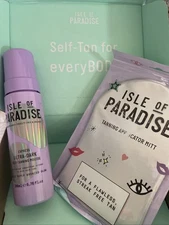 Isle Of Paradise Self Tanning Mousse With Applicator Mitt ~ Express / 6.76 oz