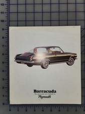 1964 Plymouth Barracuda Brochure Original
