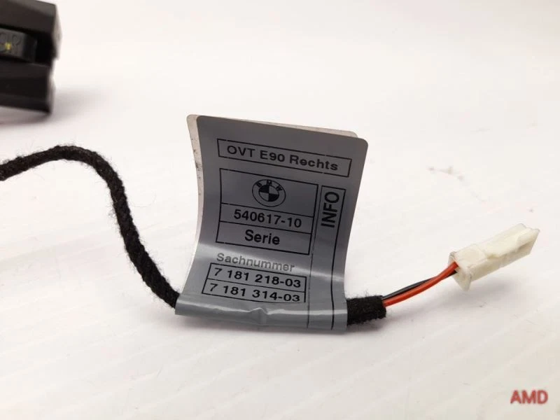 2008 BMW 335i 335xi 328xi 328i E90 E91 Rear Right Door Handle Monacoblau 7207562 - Изображение 2 из 4