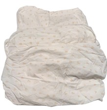 Lot Of 3 RH Baby  Child Restoration Hardware Crib Sheets Watercolor Hearts