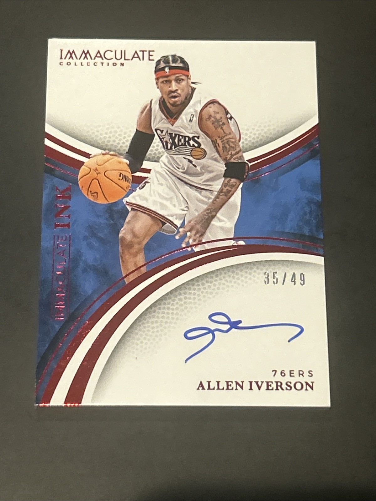 NBAカード Allen Iverson Immaculate Auto /49 【公式通販】