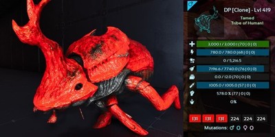 Dung Beetle 50 Color High Stats ARK Survival Ascended ASA PVE PC/XBOX/PS  | eBay