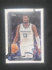 2025-26 Topps Basketball #184 Jaren Jackson Jr Memphis Grizzlies