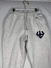 VTG Champion Reverse Weave Joggers Mens Medium Gray Sweatpants Washington Lee