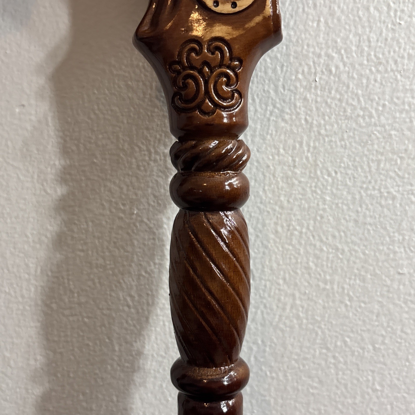 Horse And Saddle Wooden Walking Cane/Stick