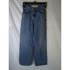 Vintage Y2K Levi Strauss Co 550 Kids Jeans Relaxed Fit Denim Size 10 Slim 23x25