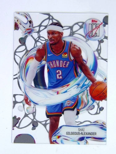 2025 Topps Signature Shai Gilgeous-Alexander Base (RAW)