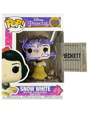 Katie Von Till signed Funko Pop Figure Disney Snow White Beckett Authentication