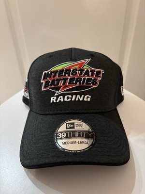 NASCAR Kyle Busch No18 Interstate Batteries New Era Cap 9Thirty Größe M/L