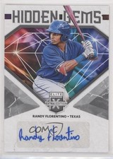 2019 Panini Elite Extra Edition Hidden Gems Black Randy Florentino Auto 2p7