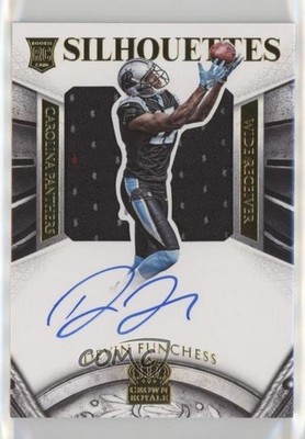 2015 Panini Crown Royale Gold Signatures 24/49 Devin Funchess Rookie Auto RC 3k7