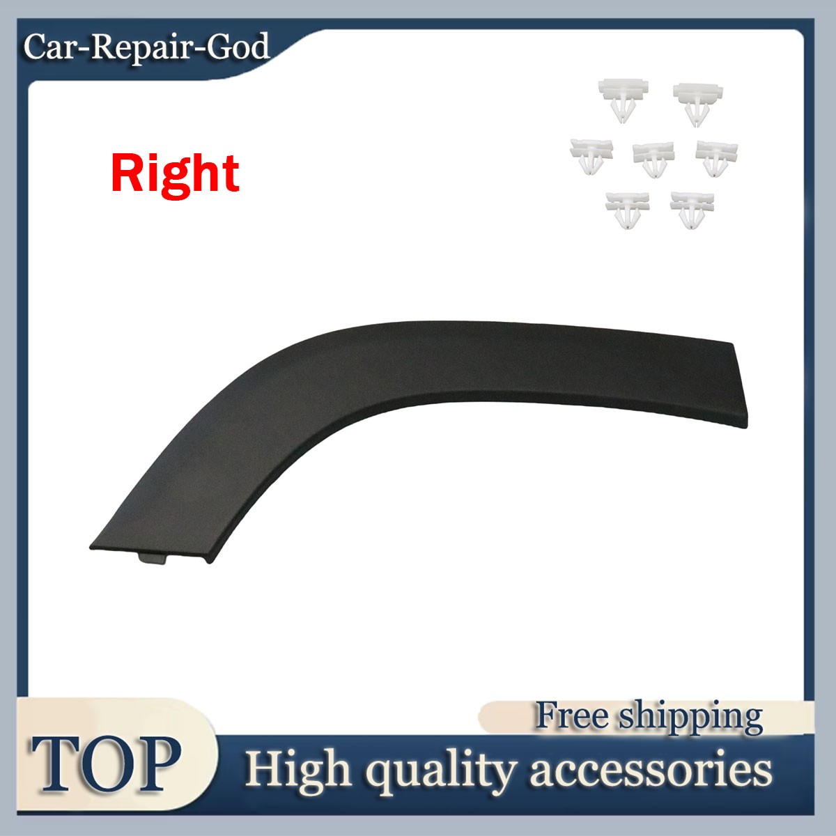 Rear Right Side Wheel Arch Trim PP Plastic For 2018-2023 GMC Terrain GM1791127