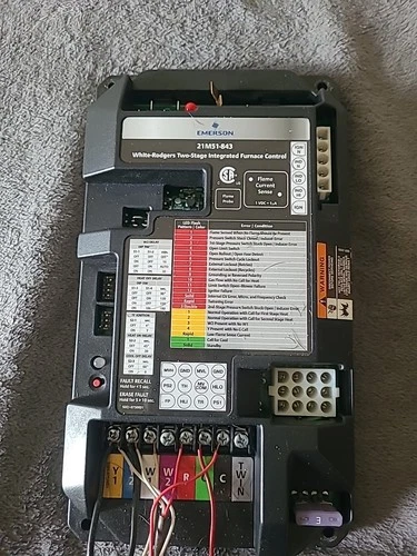 White-Rodgers 21M51U-843 Universal Two-Stage Integrated Furnace Control for PSC