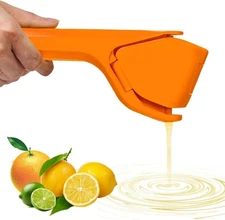 Lemon Squeezer Citrus Juicer Max Juice Extraction Multicolor Manual Lime Juicer