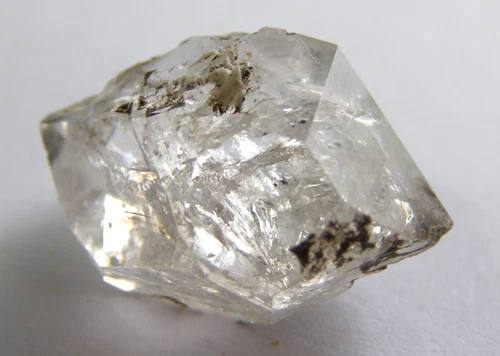 LOVELY SMALL HERKIMER DIAMOND QUARTZ CRYSTAL  2.1 x 1.6 x 1.2 cms NEW YORK, USA