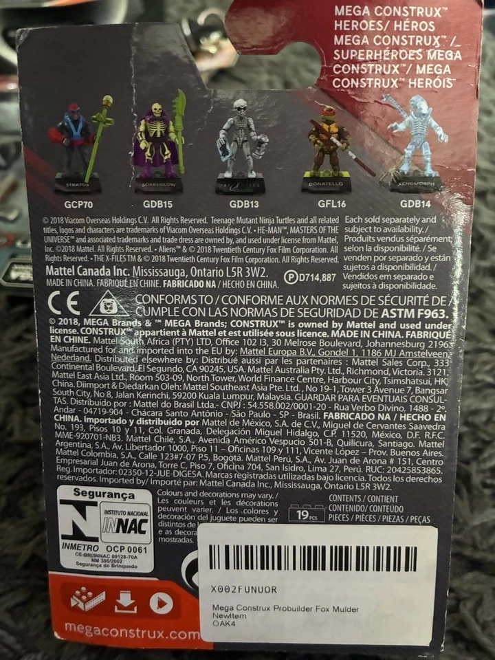 Малдер Mega Construx Héroes серия 5 - Изображение 2 из 2