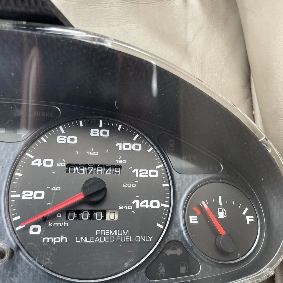 Usado 94-01 Acura Integra tipo R calibre clúster USDM. aguja roja. DC2 Foto 2 de 4