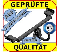 AHK Abnehmbar ABE FüR Kia Sportage SL Bj Ab 2010 AnhäNgerkupplung Vertikal - NEU
