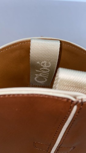 Chloé Botas Tejanos Camperos de Piel Mujer Marrón Talla Ue 37,5 Ch - Imagen 11 de 15