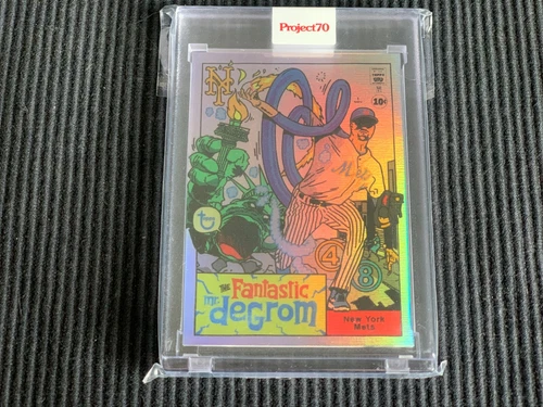 2021 TOPPS PROJECT 70 #426 JACOB DEGROM / ERMSY *FOIL #61/70*  METS