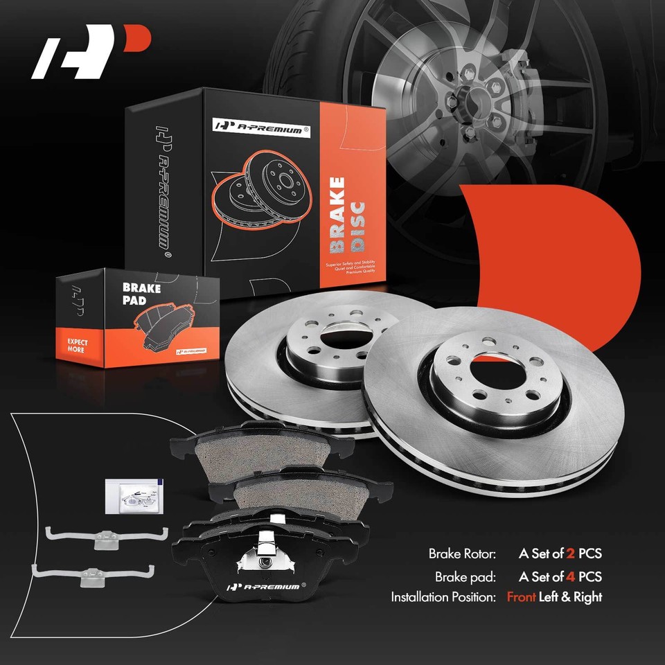 EBC Premium Rear Rotors (281x10mm) | 91-95 Volvo 940 (ABS) 2.3 (Girling) main image 1