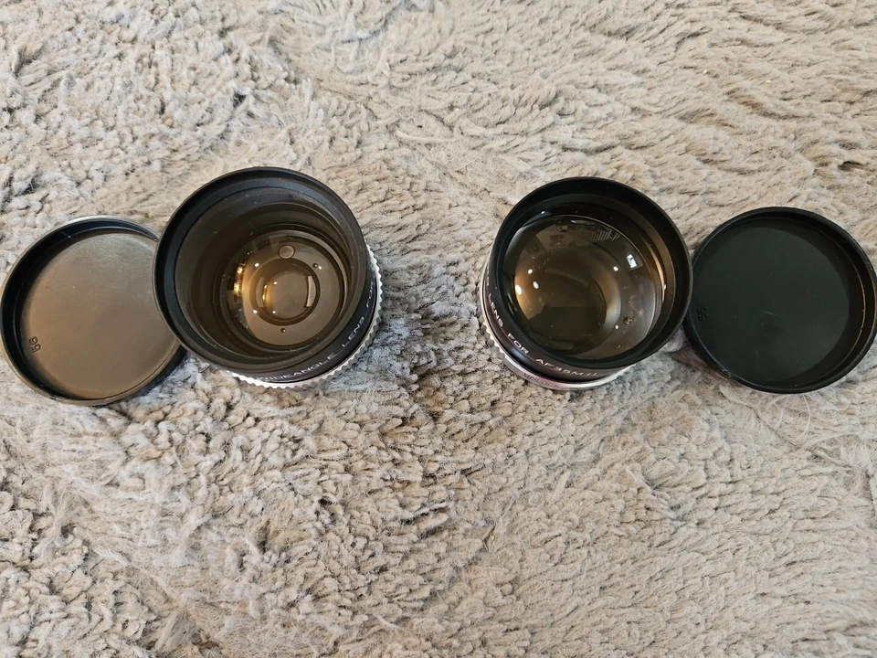 ROKINON Telephoto and Wide Angle Lens for  AF35M II made in Japan  - Image 3 of 4