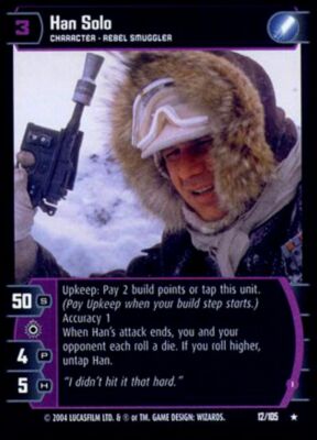 Star Wars TCG  |  Rogues and Scoundrels Rare Singles