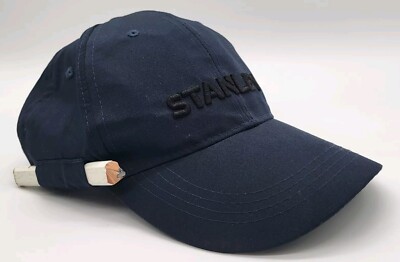 Stanley Tools Pencil Holder Hat Cap Black  Embroidered  Snapback Adjustable
