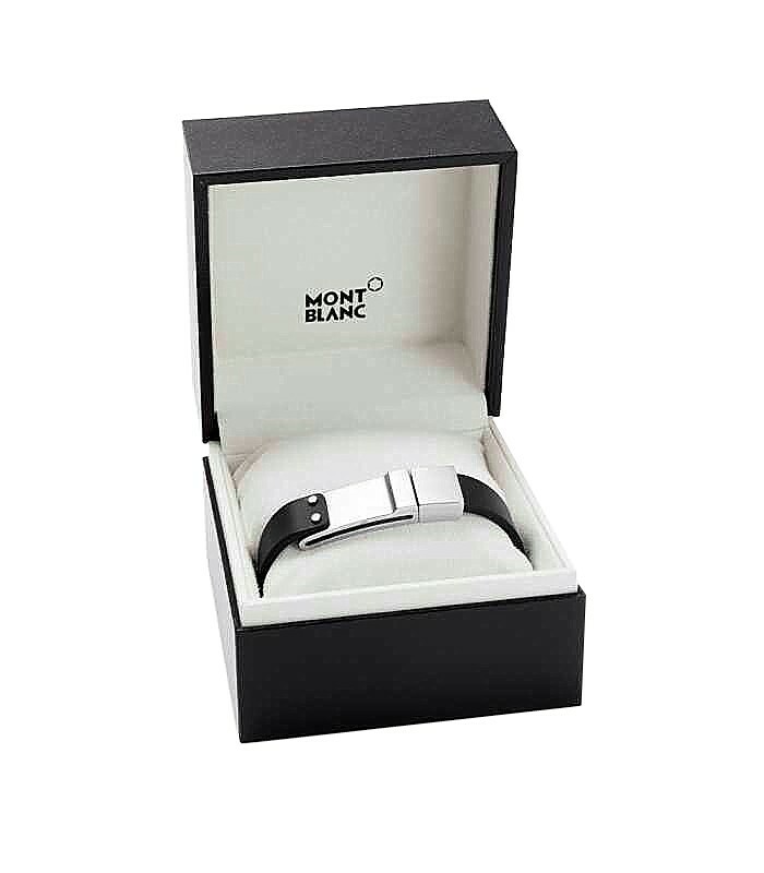 MONTBLANC STAINLESS STEEL & LEATHER 