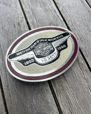 Harley Davidson 95th Anniversary Buckle And Tin