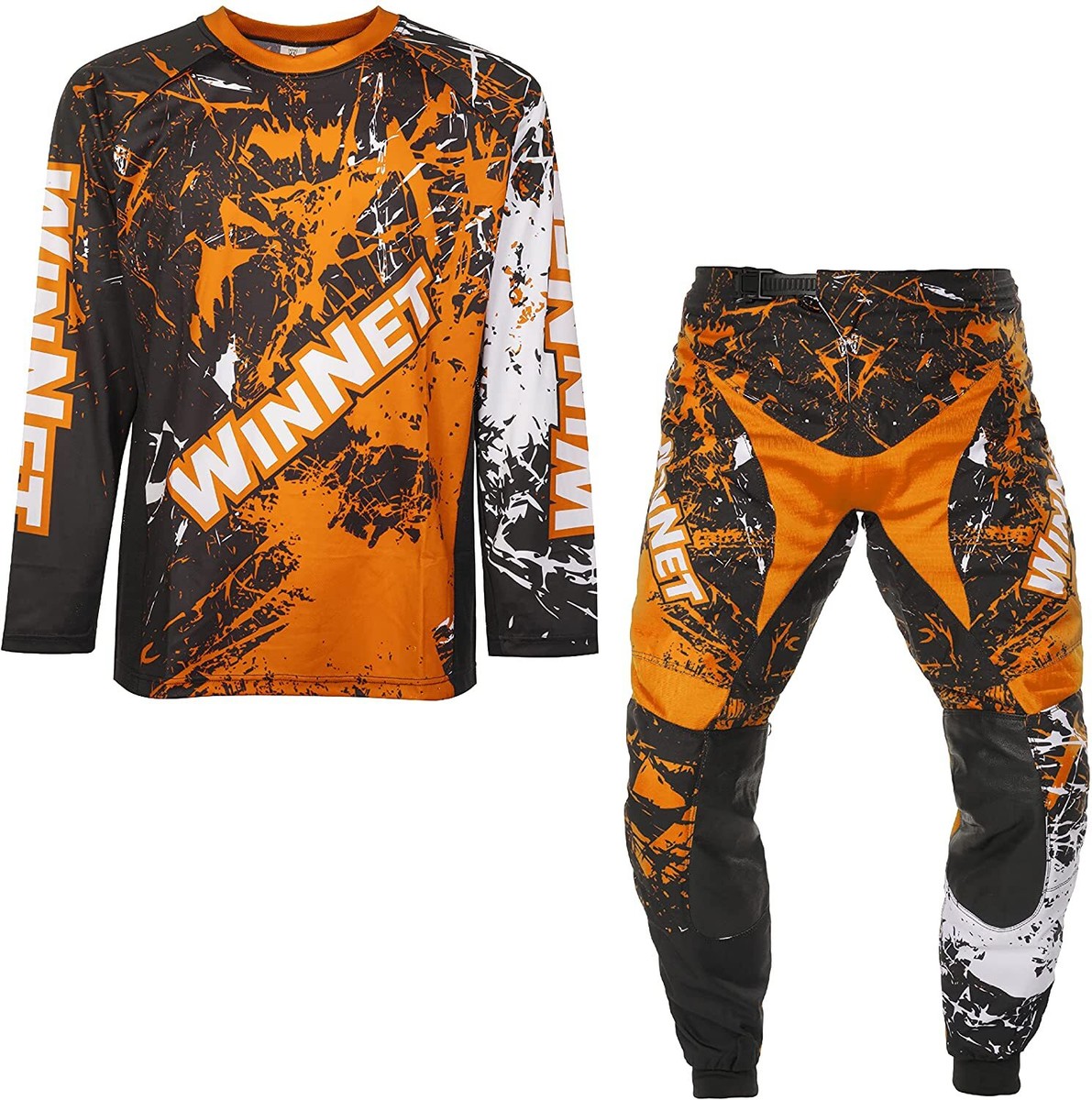 Completo Tuta Kit Per Moto Da Cross Enduro Motocross Fuori Strada Off