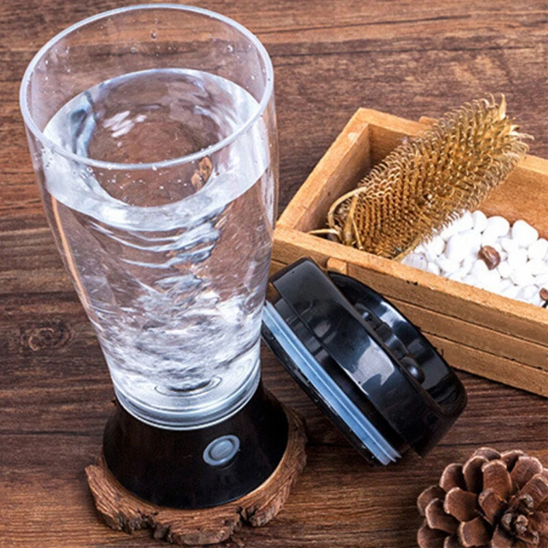 Botella agitadora de proteínas eléctrica - Ideal para batidos de proteínas y pre entrenamiento Foto 4 de 4