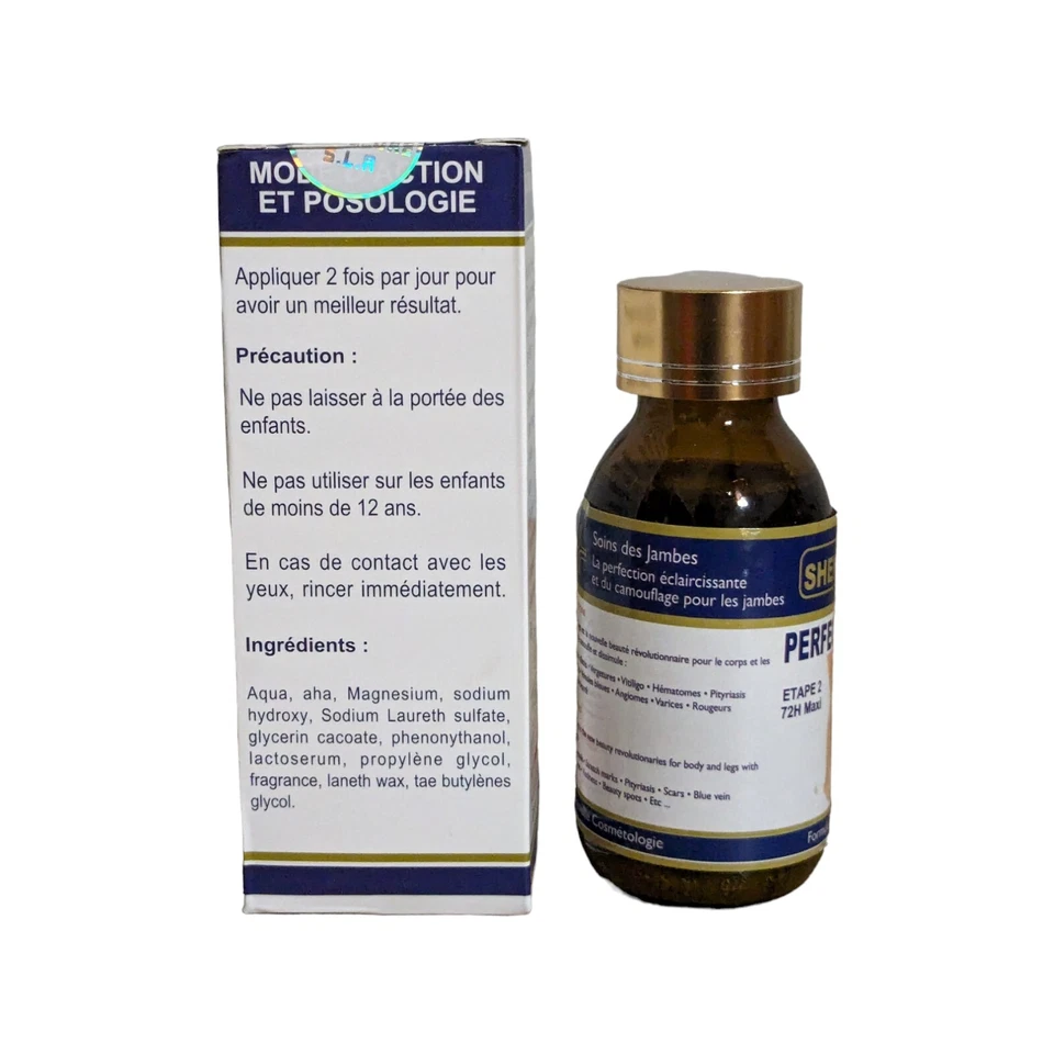 SHENIC PERFECT LEGS Etapa 1 Azul Base Agua Fórmula Exclusiva Foto 4 de 4