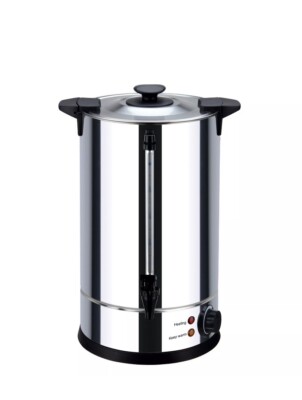 Catering Urn Hot Water Boiler, 30 Litre, Stainless Steel, Igenix