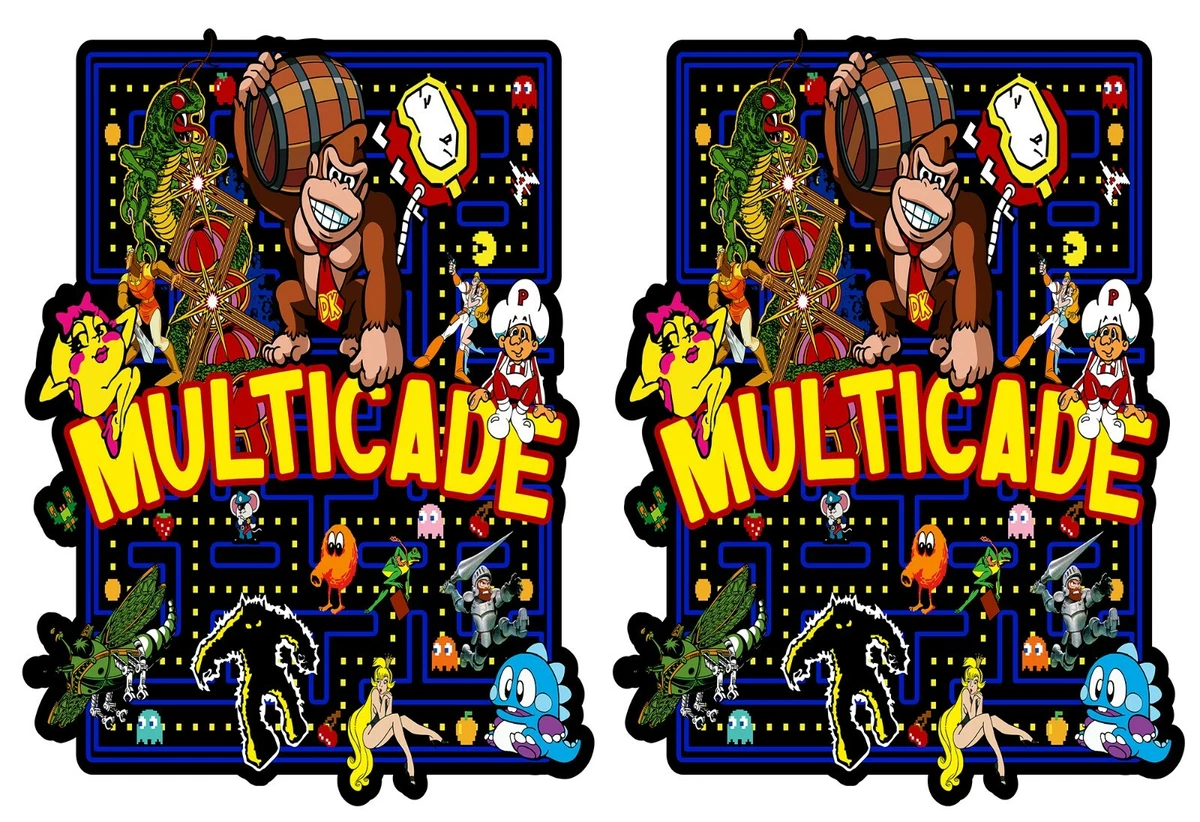 Mame Multicade Classics Side Art Arcade