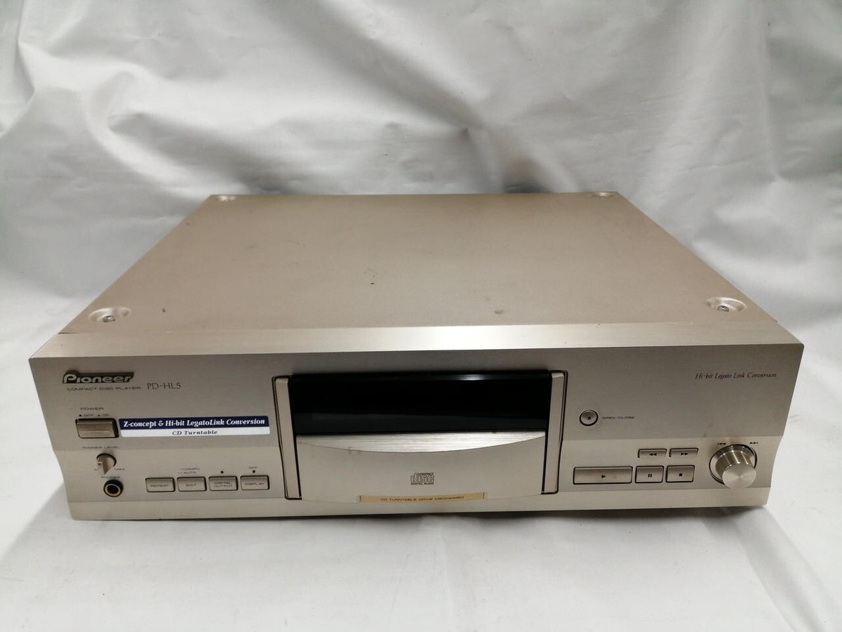 JUNK Pioneer PD-HL5 CD Player Compact Disk Player AC100V