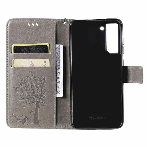 For Samsung S21 FE S20 S10 S9 S8 Plus S7 Wallet Card Holder Leather Case Cover - Picture 26 of 49