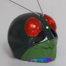 1:1 Wearable Kamen Rider Cosplay Helmet Resin LED Model Masked Rider Collect Toy