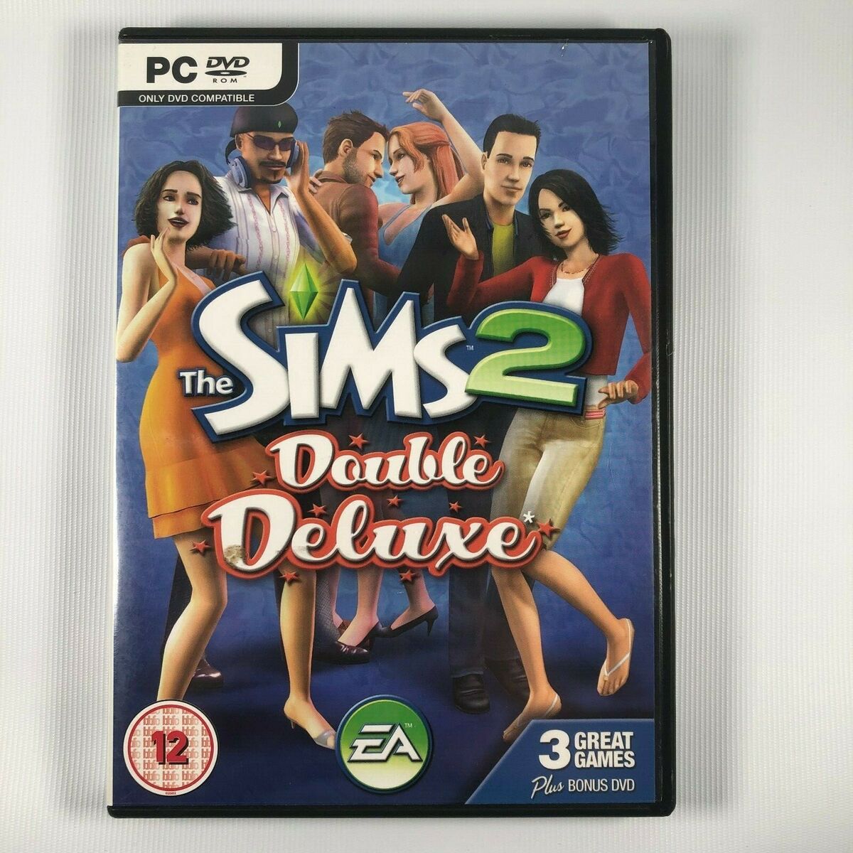 The Sims 2: Base Game with Expansion Lot Bundle 4 games PC CD Nightlife,  Seasons