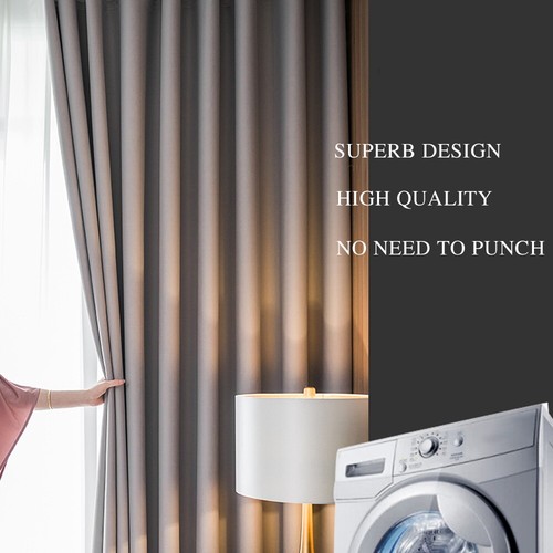 2X Blockout Curtains Thermal Blackout Curtains Fabric Pair Eyelet for Bedroom AU - Picture 5 of 19