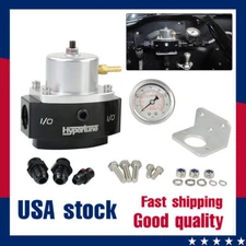 Silver 12-880 Billet Adjustable Regulator EFI/Carbureted Applications ByPass
