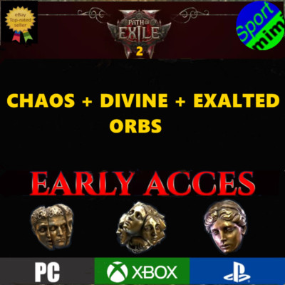 Path Of Exile 2 EXALTED CHAOS DIVINE ORBS Early Access POE2 Softcore PC PS5 XBOX
