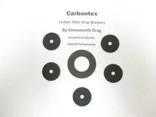 QUANTUM REEL PART Boca 60 BSP60PTS  (6) Smooth Drag Carbontex Drag Washers #SDQ1