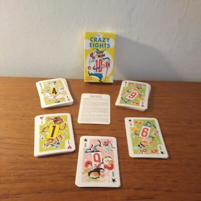 CRAZY EIGHTS Kartenspiel. THINK FUN Serie. 2002
